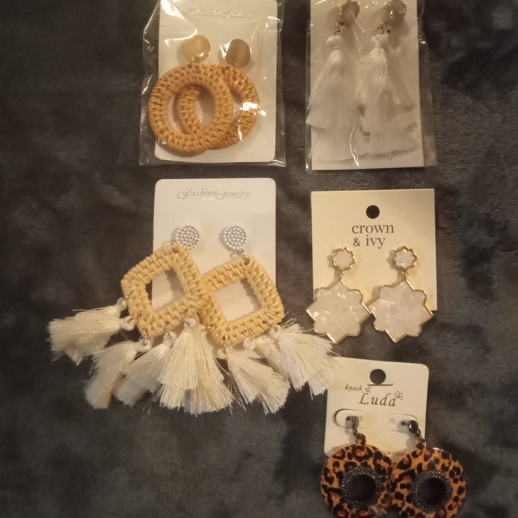 5 Pack Earrings Bundle